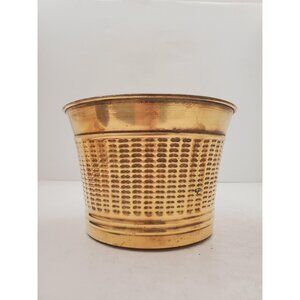 Vintage Brass container, Very heavy Bohemian Wedding, Farmhouse Wedding, Wedding